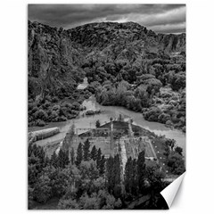 Florentino Ameghino Dam, Chubut, Argentina Canvas 18  X 24  by dflcprintsclothing