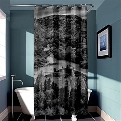 Florentino Ameghino Dam, Chubut, Argentina Shower Curtain 36  X 72  (stall)  by dflcprintsclothing