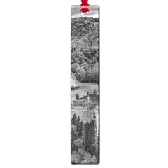 Florentino Ameghino Dam, Chubut, Argentina Large Book Marks by dflcprintsclothing