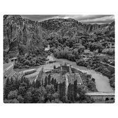 Florentino Ameghino Dam, Chubut, Argentina Two Sides Premium Plush Fleece Blanket (teen Size) by dflcprintsclothing