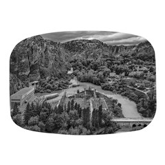 Florentino Ameghino Dam, Chubut, Argentina Mini Square Pill Box by dflcprintsclothing