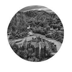 Florentino Ameghino Dam, Chubut, Argentina Mini Round Pill Box (pack Of 5) by dflcprintsclothing