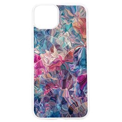 Blue Blend Iphone 15 Pro Tpu Uv Print Case by kaleidomarblingart