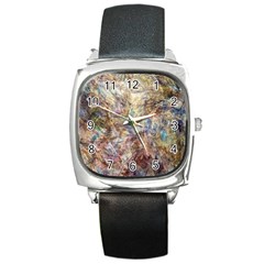 Mono Pour Blend  Square Metal Watch