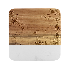 Mono Pour Blend  Marble Wood Coaster (Square)