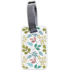 Leaf Pattern  Luggage Tag (one Side)