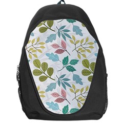 Leaf Pattern  Backpack Bag