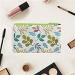 Leaf pattern  Cosmetic Bag (XS) Back