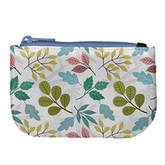 Leaf Pattern  Large Coin Purse by Safari