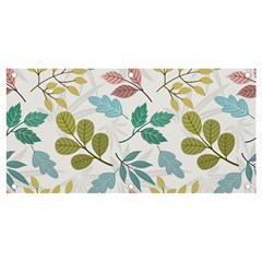 Leaf Pattern  Banner And Sign 4  X 2 