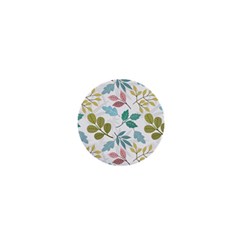 Leaf Seamless Pattern  1  Mini Buttons by Safari