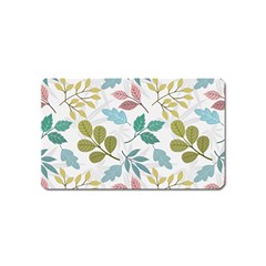 Leaf Seamless Pattern  Magnet (name Card)