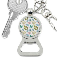 Leaf Seamless Pattern  Bottle Opener Key Chain by Safari