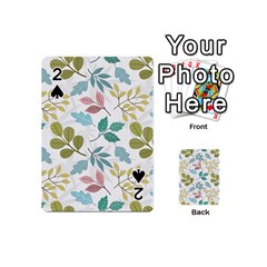 Leaf Seamless Pattern  Playing Cards 54 Designs (mini)