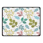 Leaf seamless pattern  Two Sides Fleece Blanket (Small) 45 x34  Blanket Front