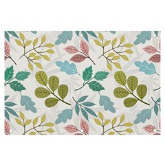 Leaf Seamless Pattern  Banner And Sign 6  X 4 