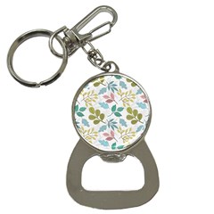 Leaf Seamless Pattern  Bottle Opener Key Chain by Safari