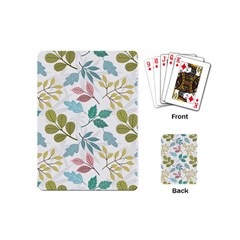 Leaf Seamless Pattern  Playing Cards Single Design (mini)