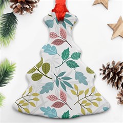 Leaf Seamless Pattern  Ornament (christmas Tree) 