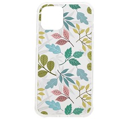 Leaf Seamless Pattern  Iphone 12 Pro Max Tpu Uv Print Case