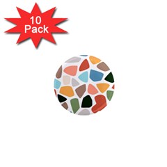 Shapes Seamless Pattern 1  Mini Magnet (10 Pack)  by Safari