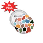 Shapes Seamless Pattern 1.75  Buttons (10 pack) Front