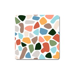 Shapes Seamless Pattern Square Magnet by Safari