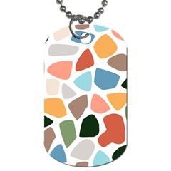 Shapes Seamless Pattern Dog Tag (one Side) by Safari