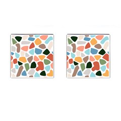 Shapes Seamless Pattern Cufflinks (square) by Safari