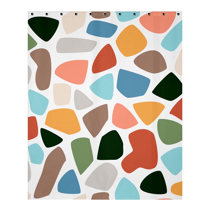 Shapes Seamless Pattern Shower Curtain 60  x 72  (Medium) 