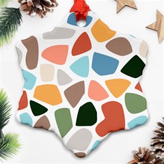 Shapes Seamless Pattern Ornament (snowflake)