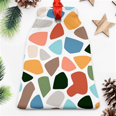 Shapes Seamless Pattern Bell Ornament (two Sides)