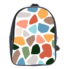 Shapes Seamless Pattern School Bag (xl) by Safari