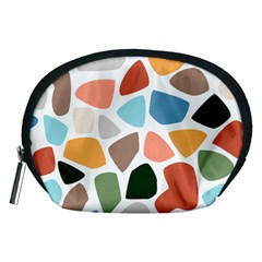 Shapes Seamless Pattern Accessory Pouch (medium) by Safari