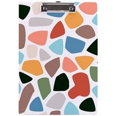 Shapes Seamless Pattern A4 Acrylic Clipboard by Safari