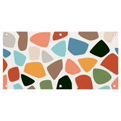 Shapes Seamless Pattern Banner And Sign 4  X 2  by Safari