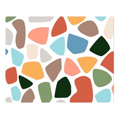 Shapes Seamless Pattern Premium Plush Fleece Blanket (large)