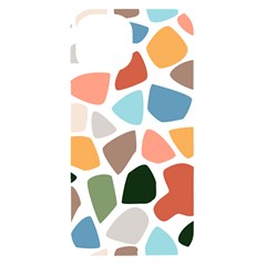 Shapes Seamless Pattern Iphone 15 Black Uv Print Pc Hardshell Case by Safari