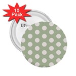 Polk Dots Seamless Pattern 2.25  Buttons (10 pack)  Front