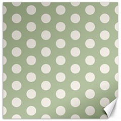 Polk Dots Seamless Pattern Canvas 16  X 16 