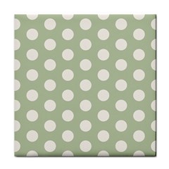 Polk Dots Seamless Pattern Face Towel