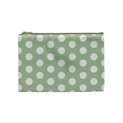 Polk Dots Seamless Pattern Cosmetic Bag (medium)