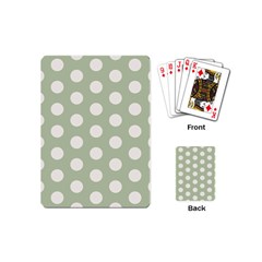 Polk Dots Seamless Pattern Playing Cards Single Design (mini)