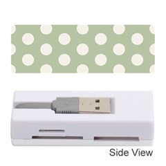 Polk Dots Seamless Pattern Memory Card Reader (stick)