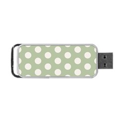 Polk Dots Seamless Pattern Portable Usb Flash (one Side) by Safari