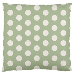 Polk Dots Seamless Pattern Standard Premium Plush Fleece Cushion Case (one Side)