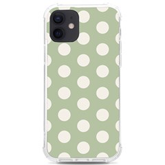 Polk Dots Seamless Pattern Iphone 12/12 Pro Tpu Uv Print Case by Safari