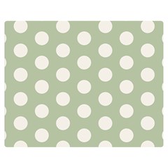 Polk Dots Seamless Pattern Premium Plush Fleece Blanket (medium) by Safari