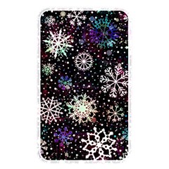 Shiny Winter Snowflake Abstract Christmas Cold Crystal December Memory Card Reader (rectangular) by Bedest