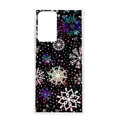 Shiny Winter Snowflake Abstract Christmas Cold Crystal December Samsung Galaxy Note 20 Ultra Tpu Uv Case by Bedest